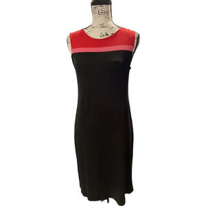 J Jill color block shift dress comfy small